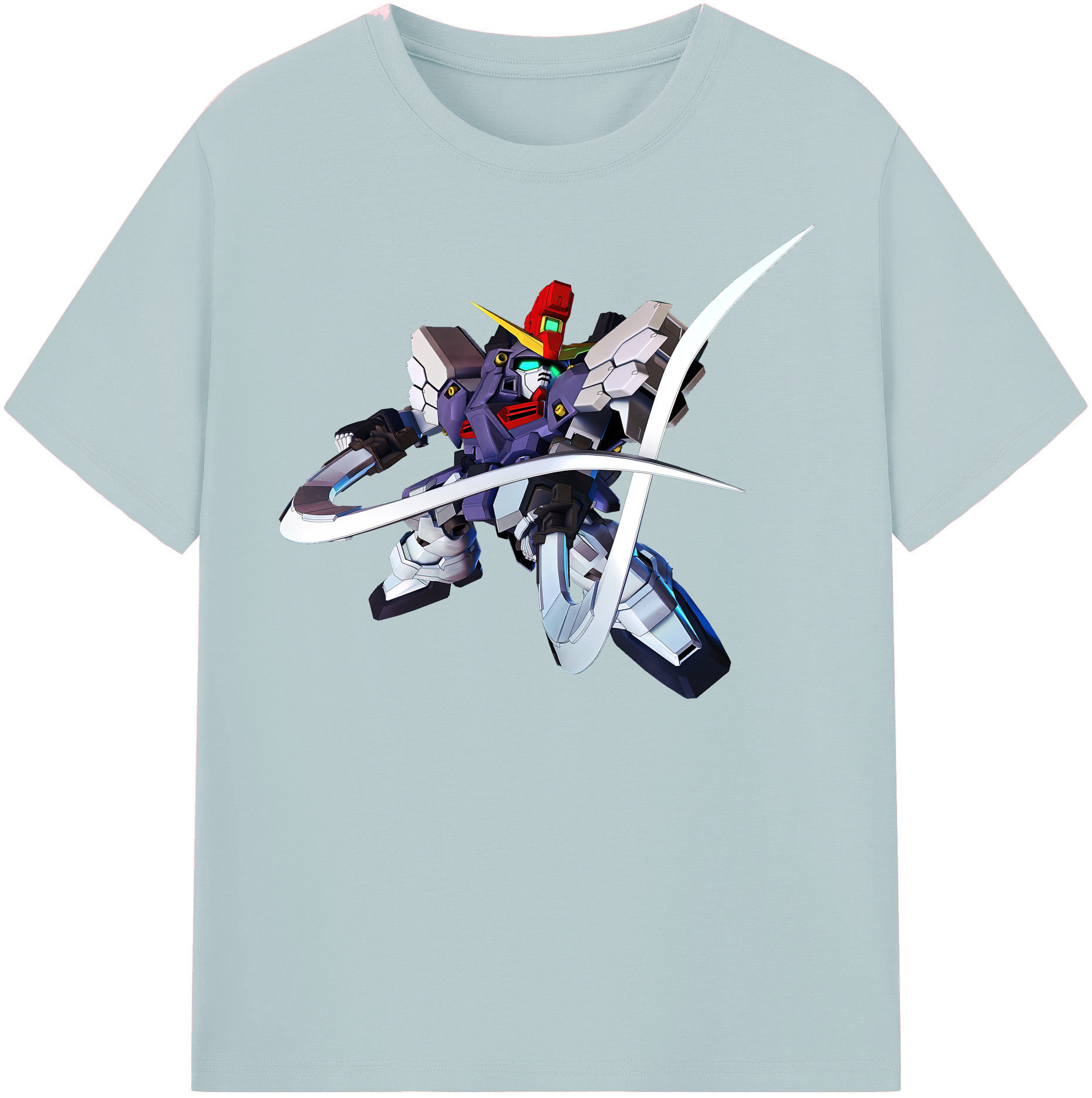 （画像用） 機動戦士ガンダム Mobile Suit Gundam 綿100％半袖Tシャツ（フロントプリント）